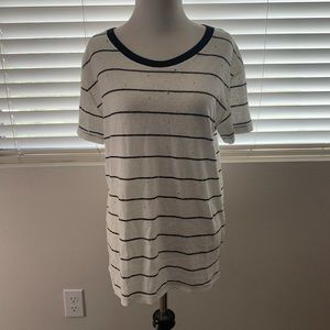 NWT Love Stitch Casual Distressed Top